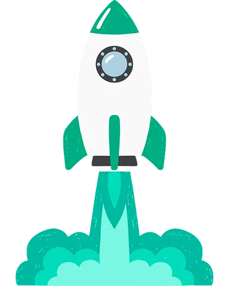 Rocket launching — fast website delivery